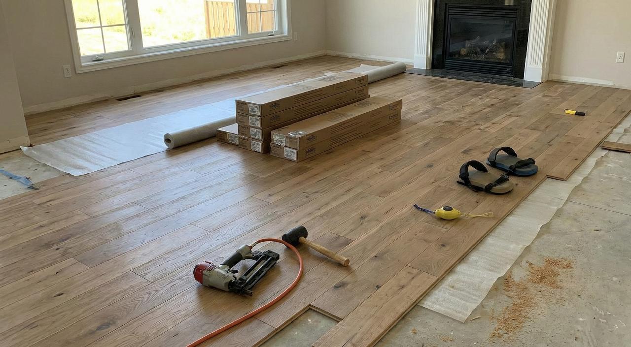 Flooring installation service